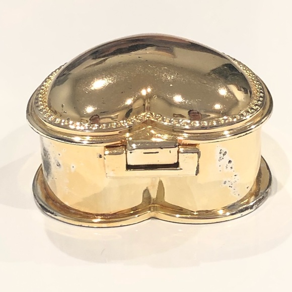 Vintage Silver Heart Candle Box - Picture 3 of 13